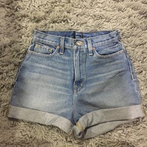 High Rise Mom Shorts
